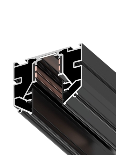 Заглушка к шинопроводу для натяжных потолков S15 Black