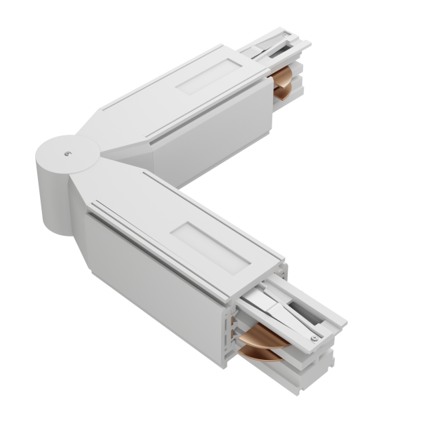 Коннектор трековый гибкий соединительный ML-4TRA-W-Z Белый