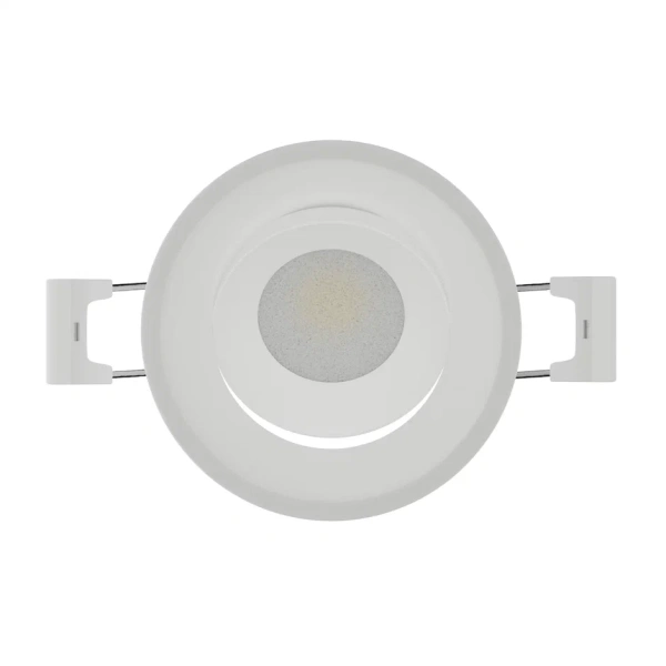 Светильник CITY SPOT 10W 3000К GU10 угол света 110 град. алюминий белый/white, 220V, 75x65mm