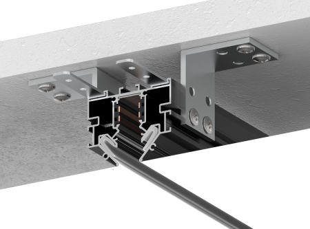 Вставка для трековой системы для натяжных потолков S10 1000mm