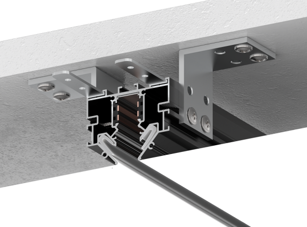 Вставка для трековой системы для натяжных потолков S10 1000mm
