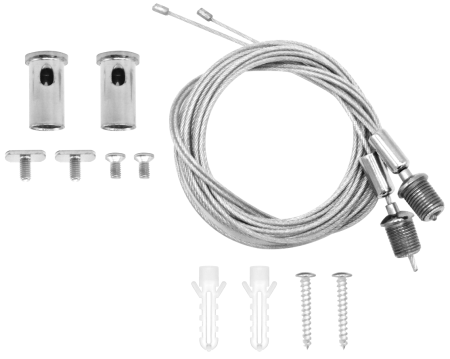 Потолочный подвес с креплением на трос S10