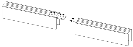Прямой соединитель трек системы S10