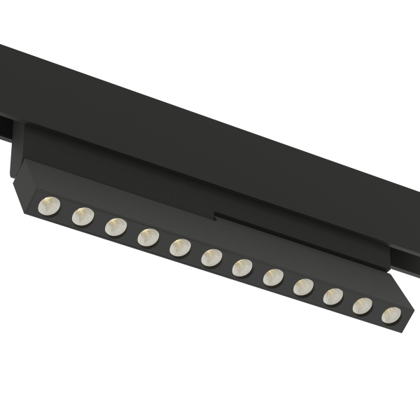 Светильник SPOT BLACK BOOK MAGNETIC S15 48V 12W 36° CRI90 OSRAM 3000-6000K TRIX | Черный корпус L232