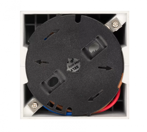 Св-к накладной WINDOWS 50W 25x2W OSRAM CRI90, DW 4000K, KEGU драйвер, White 119х119х78 mm