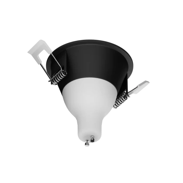 Светильник CITY SPOT 10W 4000К GU10 угол света 110 град. алюминий черный/ black, 220V, 69x61mm