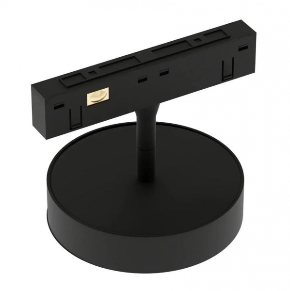 Светильник RONDO MAGNETIC S20 48V 10W 110° CRI90 OSRAM 3000K | Черный корпус Ø95х135 mm