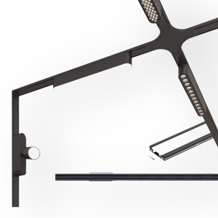 Основание под линейный светильник MAGNETIC H5 115x25x47.6mm