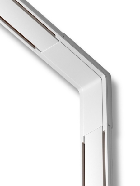 Угловой соединитель потолок-стена для шинопровода H5 White