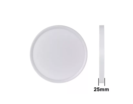 Светильник накладной RONDO 48W D500х25mm 4000K | White