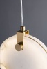 Светильник подвесной Alabaster D170хH200mm LED 8W Латунь