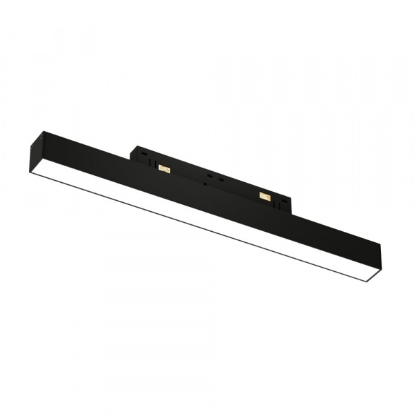 Светильник LINER MAGNETIC S20 48V 12W 120° 3000K CRI90 OSRAM | Черный корпус L300хW22хH45mm