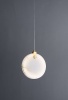 Светильник подвесной Alabaster D170хH200mm LED 8W Латунь