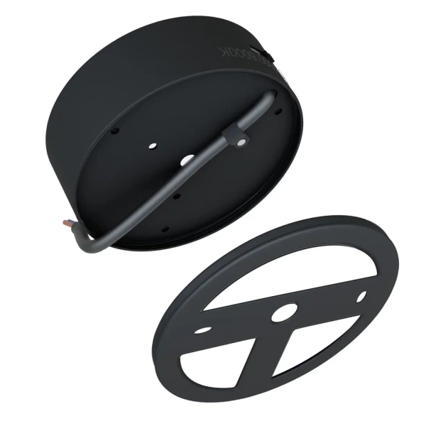 Светильник накладной RONDO 9W D93x30mm 3000К/4000K/6000К Black