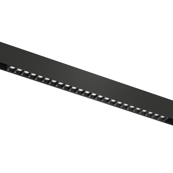 Светильник LINER BLACK MASK MAGNETIC S20 48V 24W 36° 4000K CRI90 OSRAM | Черный корпус L435mm