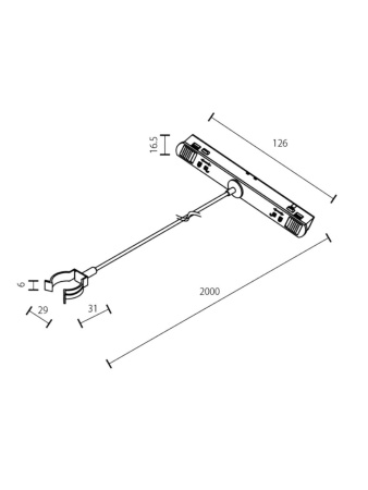 Подвес для светильника TUBE S15
