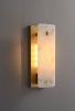 Светильник настенный Alabaster L128хH380хW110 E27х1 BRASS GOLD