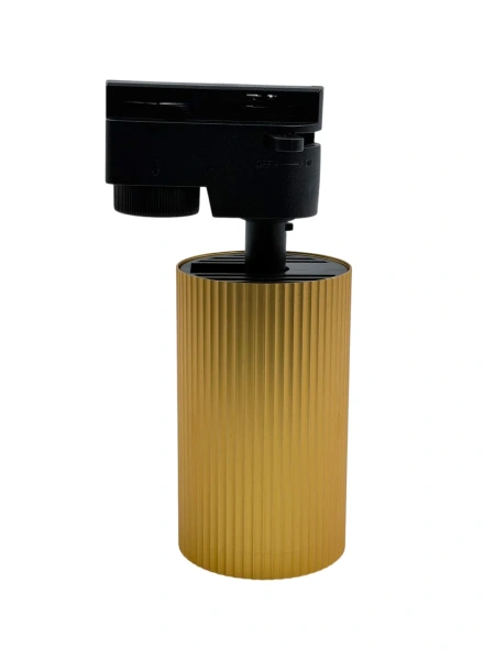 Трековый светильник серии COLT V 10W 3000K 110° CRI90 2TRA GOLD | 55x93mm