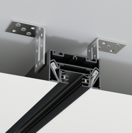 Профиль для натяжных потолков CITY 2TRA 55x33x2000mm