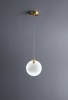 Светильник подвесной Alabaster D170хH200mm LED 8W Латунь