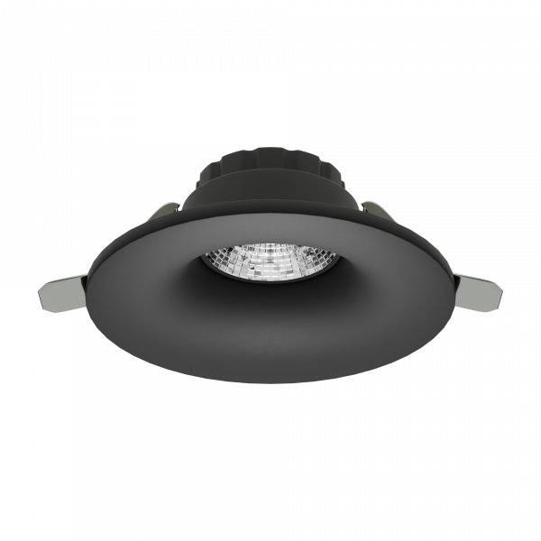 Светильник встраиваемый CITY DLV MR16 GU5.3 BLACK | Ø95 (75)xH40mm