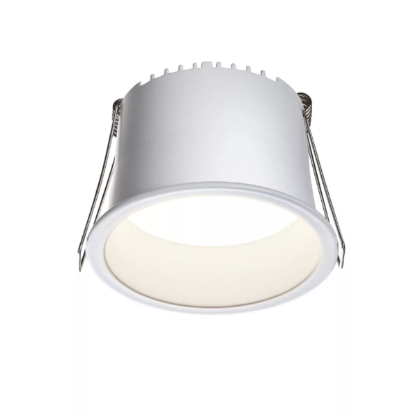 Светильник встраиваемый DL 9W WHITE 3000К | Ø82(72)x43mm