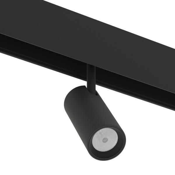 Светильник SPOT MAGNETIC S20 48V 10W 24° CRI90 OSRAM 3000-6000K TRIX | Черный корпус D35х80mm