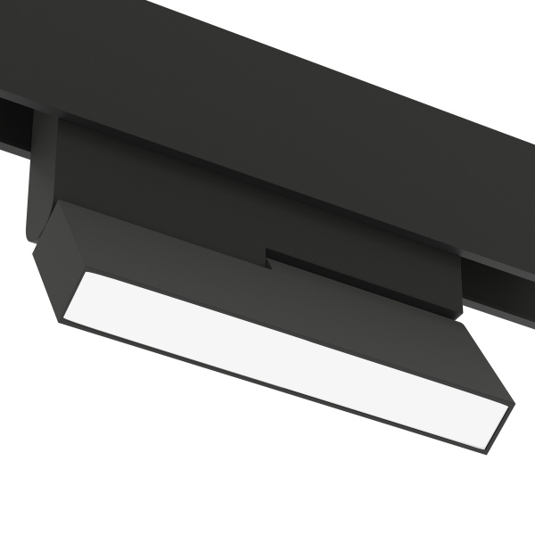 Светильник SPOT BLACK BOOK MAGNETIC S15 48V 6W 110° CRI90 OSRAM 4000K | Черный корпус L118хH100mm