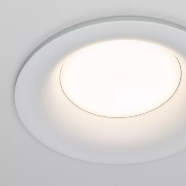 Светильник встраиваемый CITY DL MR16 GU5.3 WHITE | Ø85 (75)xH30mm