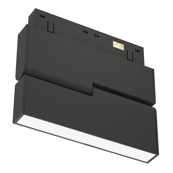 Светильник SPOT BLACK BOOK MAGNETIC S15 48V 6W 110° CRI90 OSRAM 4000K | Черный корпус L118хH100mm