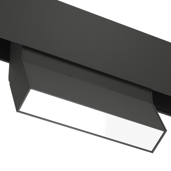 Светильник SPOT BLACK BOOK MAGNETIC S20 48V 8W 110° CRI90 OSRAM 4000K | Черный корпус L112хH110mm