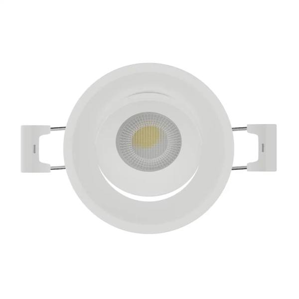 Светильник CITY SPOT 10W 3000К GU10 угол света 38 град. алюминий белый/white, 220V, 75x65mm