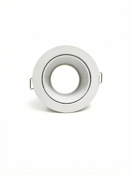 Светильник встраиваемый CITY DLW MR16 WHITE | Ø90 (75)xH45mm Electroplating