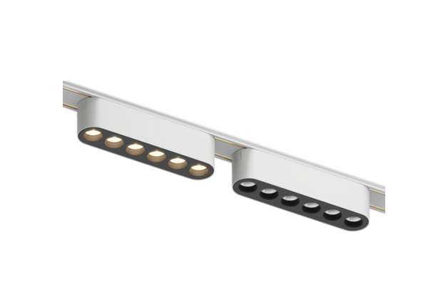 Светильник LINER BLACK MASK MAGNETIC Н5 48V 6W 24° 4000K OSRAM | White 115х25х25mm