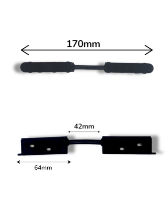 Прямой гибкий соединитель для шинопровода S15 | Black