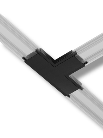 Т- соединитель потолок-потолок для шинопровода H5 Black